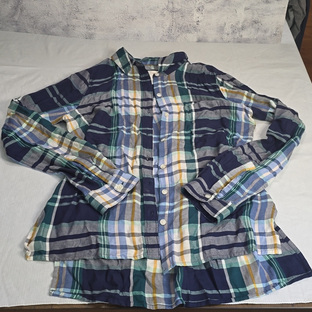 Perfect Shirt multi-colored button down blouse